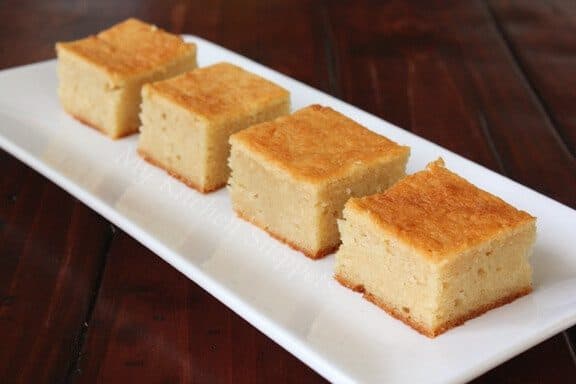 Pastry dessert made of coconut milk typical of the Malay cuisine