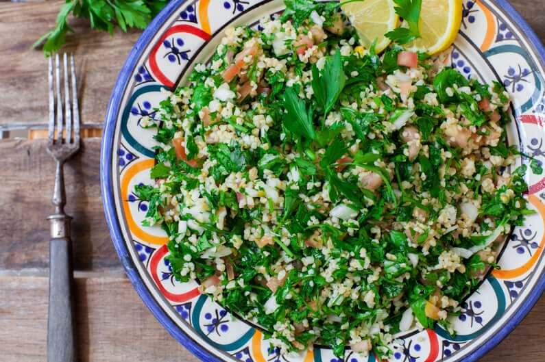 Tabbouleh- The Lebanese salad
