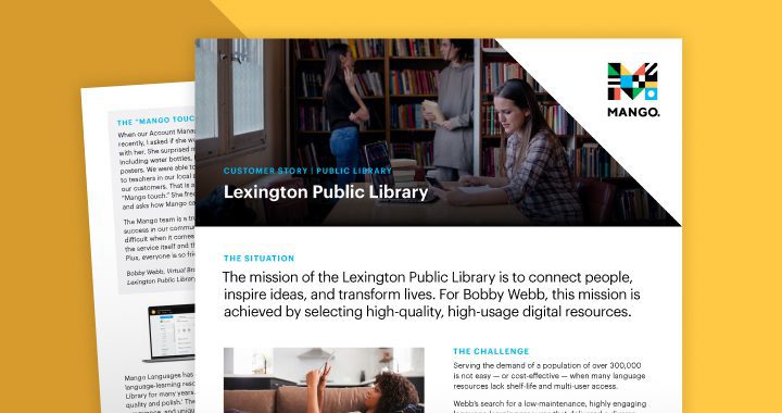 Cover of the Lexington Public Library case study