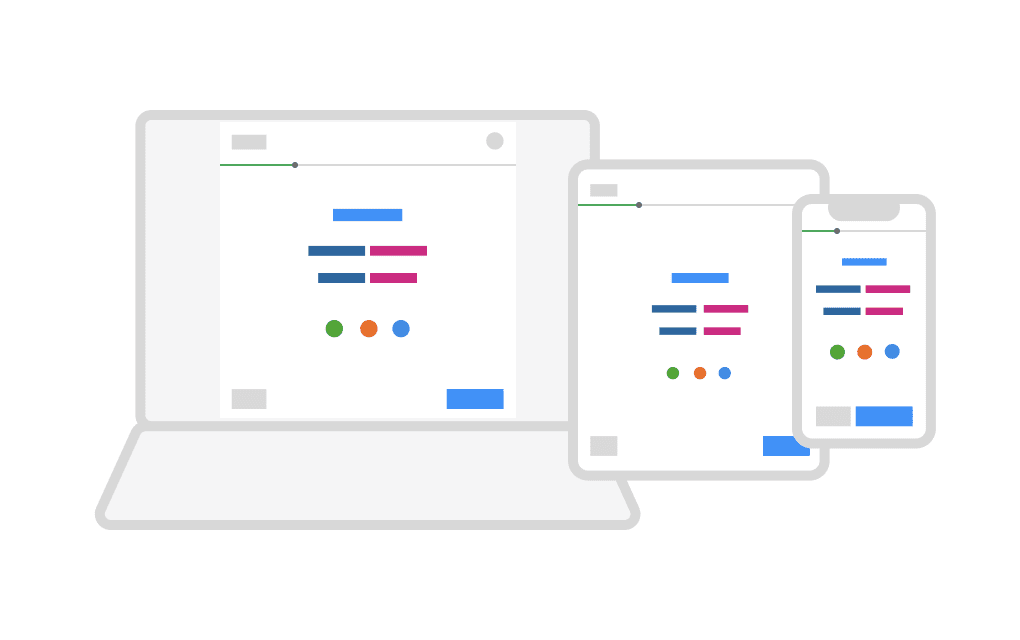 Mango Languages running across desktop, tablet, and mobile devices