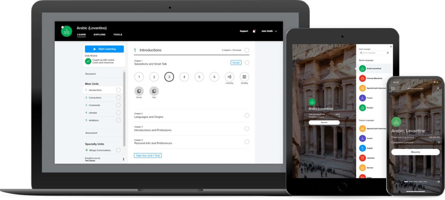 Learn Levantine Arabic Mango Languages