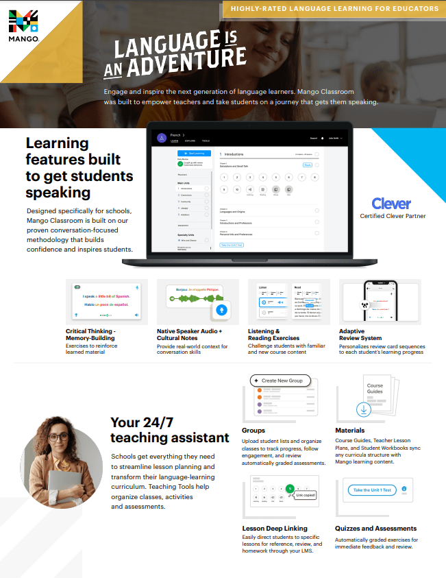 Mango Classroom Overview