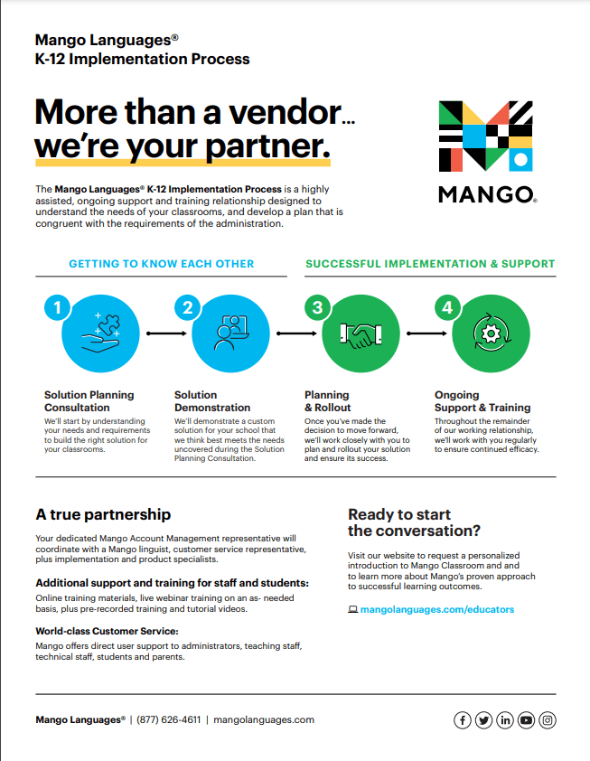 Mango Implementation Process