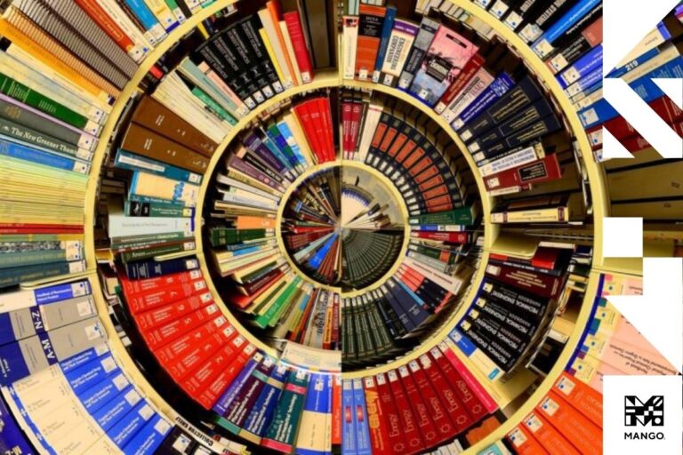A pile of books