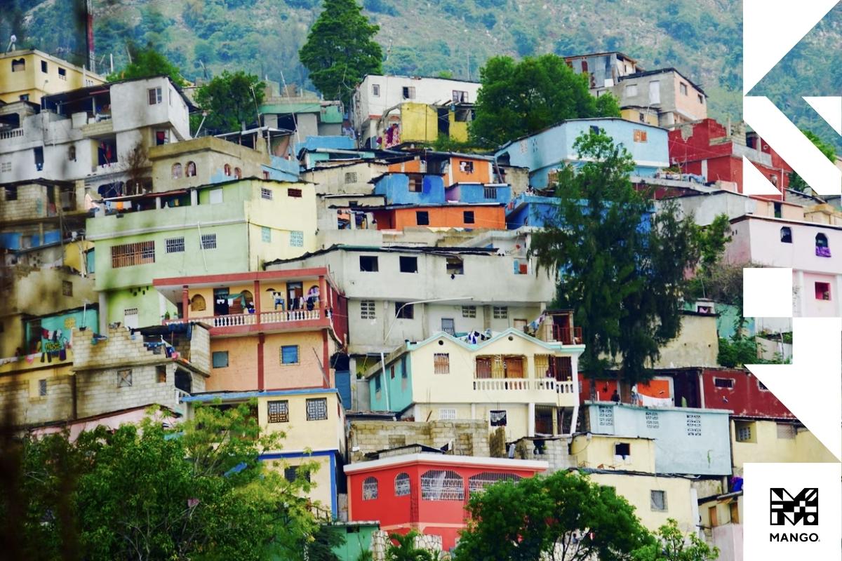 An Haitian city