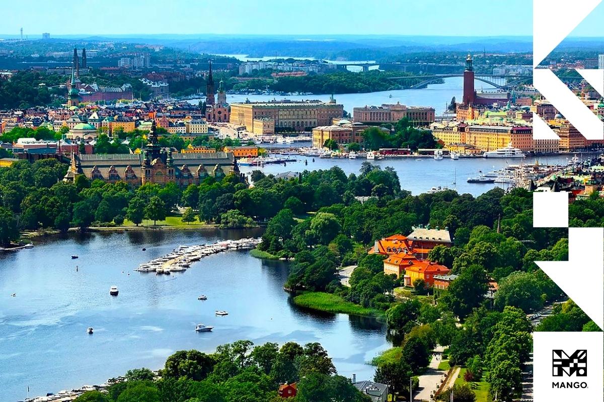 Picture of a Swedish city